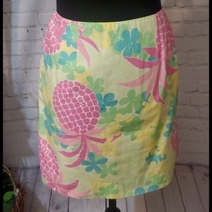 Lilly Pulitzer Palm Green Lanai Skirt 4